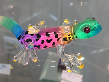 Load image into Gallery viewer, Gecko Glass Figurine