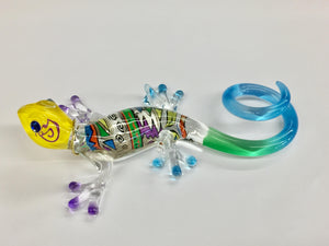South West United States Gecko Glass Figurine