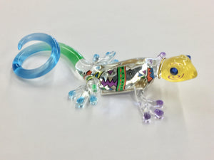 South West United States Gecko Glass Figurine