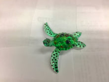 Load image into Gallery viewer, Green Sea Turtle Glass Figurine