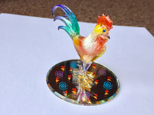 Load image into Gallery viewer, Rooster Glass Figurine