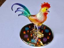 Load image into Gallery viewer, Rooster Glass Figurine