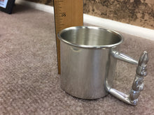 Load image into Gallery viewer, Pewter Bunny Rabbit  Baby Cup
