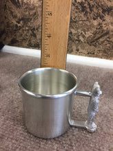 Load image into Gallery viewer, Teddy Bear Baby Pewter Cup