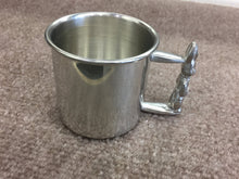 Load image into Gallery viewer, Pewter Bunny Rabbit  Baby Cup