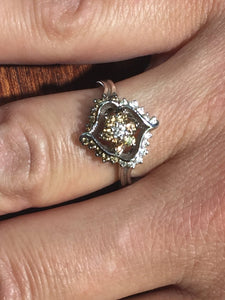 Diamond White Gold ring