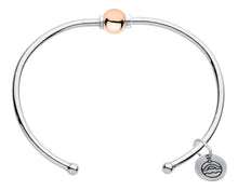 Load image into Gallery viewer, Cape Cod Cuff Bracelet Rose Gold And Silver